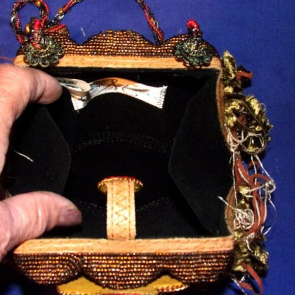 JEWELED BEADED LEATHER - Picture 3 of 4